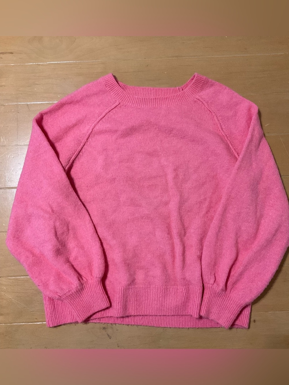 Vince Camuto Bubblegum Pink Crewneck Sweater